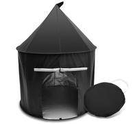 BAODBF Children Pop Up Play Tent Black Out Tent Helps With Autism Pop Up Tent with Silver Inner Lining & Bag Calm Down Tent 100×100 cm Blackout Tent for Kids