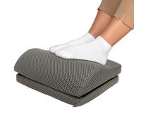 BAODBF Foot Rest Desk, Height-Adjustable Footstool, Sponge Footrest, Ergonomic Footrest Cushion, Footrest Under the Desk, Footstool for Back, Hips, Legs, Discomfort Relief