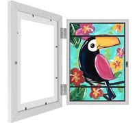 BAODBF Kids Art Frame a4,Kids Artwork Display Frame for 150 Pictures,Art Frame for Kids Drawings,Kids Art Frames Front Opening a4 for Pictures,Photos,Artworks,Schoolwork(1Pcs,A)
