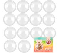 BAOFALI 20PCS 2" 3D Dimensional Shaker Domes for Adding Dimensions to Shaker Cards Pllastic Puffy Shaker Window Covers for Shaker Card Making Handmade Crafts Clear Pouch Cover Scrapbooking Tool
