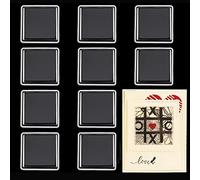 BAOFALI 20Pcs Square Dimensional Shaker Sizes 2-1/2"x 2-1/2" Diameter for Card Making Cards,Plastic Clear Puffy Shaker Covers Shaker Window Blister Paper Crafting Card Making Arts Projects Crafts