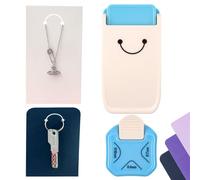 BAOFALI 2PCS Portable Hangtag Punch with 3-in-1 Rounded Corner Versatile Tool. for DIY Making Keychain Jewelry Display Cards 1mm Cardboard/Corrugated/balsa Wood; Paper,PP/PVC Sheet,2mm EVA