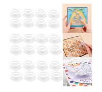 BAOFALI 30Pcs/Set Mini Action Wobbles,Self-Adhesive Springs,Small Wobblers Movers for Card Making DIY Scrapbooking Arts Projects Handmade Crafts Scrapbooking Embellishments 2x1.7x0.8cm(11/16" x13/16)