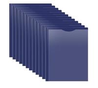 BAOFALI 42 Pack A4 Pocket Plastic Folder 2 Pockets and 3 Prongs 2 Card Slots, Durable, Tear-Resistant Heavy Duty Pocket Folders with Prongs, Colored Prong Folders for Schoolwork & Officer
