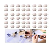 BAOFALI 60 Pieces Round Head Foam Refill Foam for Ink Mixing, Scrapbooking, Painting, Drawing, Art, Blending, Scrapbooking, Painting, Drawing, Ink Tools
