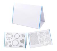 BAOFALI 8.3x11.8inch Magnetic Die Storage Stand - Full Double-Sided Magnetic Surface-Foldable- Upright and Stand -for Handmade Die Cut Storage & Organization
