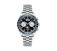 BAOFEILUN Automatic Watches for Men, Luxury Mechanical Watch with Full Calendar, Sapphire Crystal, Blue Crystal Dial, Jubilee Bracelet - Dress Wrist Watches for Business Casual, Gift for Him,42mm