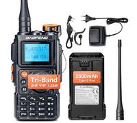 BAOFENG K6 DualBand 6W Handheld Ham Radio, UHF/VHF Two Way Radio, 999CH