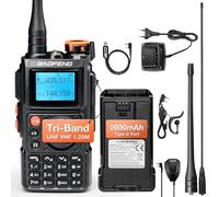 BAOFENG K6 DualBand 6W Handheld Ham Radio, UHF/VHF Two Way Radio, 999CH