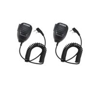 BaoFeng Microphone police walkie talkie microphone accessories ham radio speaker microphone UV-5R BF-F8HP 5RM UV-32 DM-32 UV-5G Plus GM-15PRO GM-5RH K5PLUS AR-152 UV-82 (2 Pack)