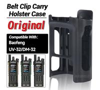 Baofeng Original UV-32 DM-32 Walkie Talkie Belt Clip Hoster Case UV32 Belt Holster Belt Holder Case For DM32 Two Way Ham Radio 1PCS-Clip-Case