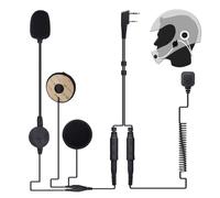 BAOFENG Rugged Radio Helmet Headset with Mic Microphone 2 PIN PTT BF-F8HP Pro UV-5R Mini AR-5RM UV-21R UV32 DM32 Two Way Radio Walkie Talkies