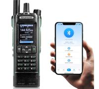 BAOFENG UV-32 10W Dual Band Ham Radio with GPS, CHIRP & Wireless APP Programmable, AM FM Receiver, 2.0” Large Color Display, 1000CHs 10 Zones, Long Range Walkie Talkie for Outdoor Emergency