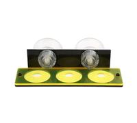 BaoFufc 1/3 Holes Coral Frag Rack Acrylic Fish for Tank Aquarium Coral Frags Stand Support Holder Frame Strong Suction Cup Coral Holder Display Aquarium Saltwater Tank