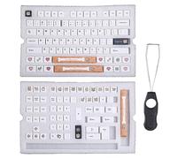 BaoFufc 116 Keys PBT Keycaps XDA Profile DYE-SUB Keycap for MX Switch Mechanical Keyboard Corgi Theme Keycaps XDA Profile