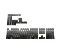 BaoFufc 136Keys Backlights Keycaps Side Print Keycap Set Gray for Mechanical Keyboards Enhances Visibilities Keycaps