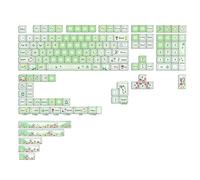 BaoFufc 145 Keys Meow Star Man MDA Profile Keycaps PBT Dye Sublimation for MX Switches Fits Dz60/RK61/64/gk61/68/84/98 MDA Profile