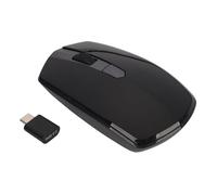 BaoFufc 2.4G Type C Mouse Type-C Adapter 2.4G Quiet Cordless Mice Suitable for USB C Devices 4 Buttons User Friendly USB C Mouse