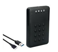 BaoFufc 2.5"" SSD Enclosure Storage Enclosure 5Gbps USB3.0 SSD Adapters Hard Drive Enclosure with Passwords for Laptops Hot Swappable Connection