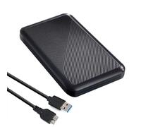 BaoFufc 2.5"" USB3.0 Enclosure Enclosure Storage USB3.0 5Gbps SSD Enclosure Case Data Transfer for Laptops Accessory Desktop and Laptops Support