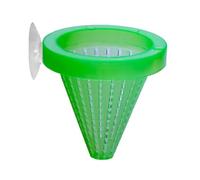 BaoFufc 5 pcs fish feeding cups, clear acrylic floating bowl, easy to install, feeding cup to maintain water quality, fish feeding cup