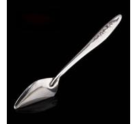 BaoFufc 5 Pieces Bird Manual Feeding Spoon Metal Feed Scoop for Food & Water Stainless Steel Feeder for Small Parrots Bird Feeder Spoon