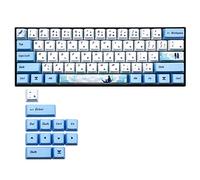 BaoFufc 73 Keys Dye Sublimation Mechanical Keyboard Cute Keycaps PBT OEM Profile Keycap Fits for GH60 GK61 GK64 Keyboard Keycap for GH60 GK61 GK64