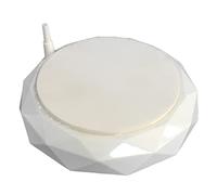 BaoFufc Air Stone Disc Bubble Diffuser Bubbler with Suction Cup & for for Hydroponics Aquarium Fish for Tank Aerator Air Stone Bubbler for Fish Tank, White