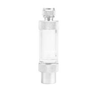 BaoFufc Aluminum Alloy Aquarium Check Valve-Regulator Aquarium CO2 Bubble Counter Aquarium System Diffuser Regulator Reactor Diffuser Bubble Counter, single