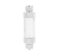 BaoFufc Aquarium Aluminum Alloy Check Valve CO2 Bubble Counter Diffuser System Reactor Diffuser Bubble Counter Double