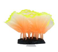 BaoFufc Aquarium Colorful Soft Coral Craft Set Sea Creature Terrarium Habitat Aquarium Underwater Artificial Plant Silicone Coral Aquarium Decor