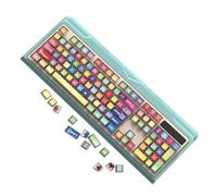BaoFufc ASA Height Rainbow Keycaps for 116 Key Mechanical Keyboards ASA Height Keycap Improved Typing Teen Girl Gift Keycap Customization