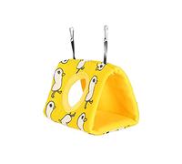 BaoFufc Bird Hammock Plush Snuggle Hanging Cave Winter Warm House Small Animals Hideaway for Hamster Parakeet Hamster Hanging Hammock