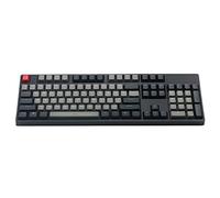 BaoFufc Black Gray Mixed Dolch Thick PBT Shot Backlit 108 Keycap OEM Profile for Keyboard Mechanical
