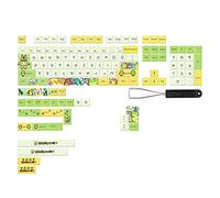 BaoFufc Cartoon Personalized Keycap PBT Dye-Sublimation Profile XDA 135 Keys Switch for Mechanical Keyboard Accessory Cartoon Keycaps
