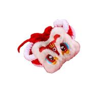 BaoFufc Cat Dogs Saliva Towel New Year Knit Collar Cat Dogs Neckwear with Chinese Pendant for Kitten Photography Puppies Pet Collars for Dogs New Year Holiday Pet Collar Christmas Pet Collar