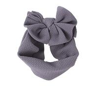 BaoFufc Cats Caps Pet Headband Hat with Big Bowknot Decors Cute Soft Comfortable Costume Accessories Animal-Safe Materials Pet Dog Costume Hat Cats Hats for Cats Only, Gray