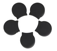 BaoFufc Clarinet Rubber Clarinet Protective Cushion, 5 Pieces Comfortable Finger Cover, Easy to Use, Thumb Rest, Thumb Grip Tool