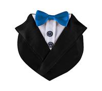 BaoFufc Cute Adjustable Wedding Cat Bow Tie Collars Kitten Suit Collar with Big-Bow Elegant Bow Tie for Pet Salons Formal Pet Wear