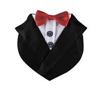 BaoFufc Cute Adjustable Wedding Cat Bow Tie Collars Kitten Suit Collar with Big-Bow Elegant Bow Tie for Pet Salons Formal Pet Wear