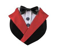 BaoFufc Cute Adjustable Wedding Cat Bow Tie Collars Kitten Suit Collar with Big-Bow Elegant Bow Tie for Pet Salons Formal Pet Wear