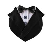 BaoFufc Cute Adjustable Wedding Cat Bow Tie Collars Kitten Suit Collar with Big-Bow Elegant Bow Tie for Pet Salons Formal Pet Wear