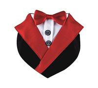 BaoFufc Cute Adjustable Wedding Cat Bow Tie Collars Kitten Suit Collar with Big-Bow Elegant Bow Tie for Pet Salons Formal Pet Wear