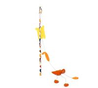 BaoFufc Cute Cat Toy Long Tassels Indoor Exercise Kitten Toy Wand Bells Cat Toy