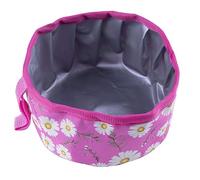 BaoFufc Dog Bowl Pet Nylon Pet Bowl Outdoor Dogs Travel Collapsible Food Bowl Large Capacity Portable Pet Tableware Bowl