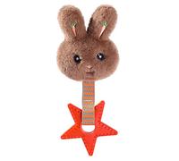 BaoFufc Dog Interactive Toy Squeak Plush Toy Stuffed Chew Toy for Small to Dogs Cute Paw Shape Dog Squeak Toy Cute Plush Dog Chew Toy for Chewers Dogs Multifunctional Dog Toy