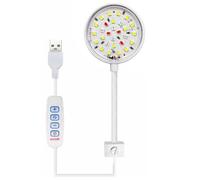 BaoFufc Fish Tanks LED Aquariums Light Clip On for Grow Plant LED Light Clip On Waterproof 7/5W Lighting Aquariums Light