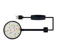 BaoFufc Fish Tanks LED Aquariums Light Clip On for Grow Plant LED Light Clip On Waterproof 7/5W Lighting Aquariums Light