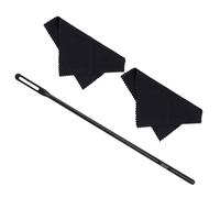 BaoFufc flute rod and cloth set flute kit flute stick and flute cloth flute tampons flute rod flute tampons flute cloth