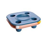 BaoFufc for Cat Interesting Food Bowl Simulated Predation Scenario Multifuction Kitten Track for Creative for Cat Supplies Kitte Cat Feeder Toy Puzzle, blue